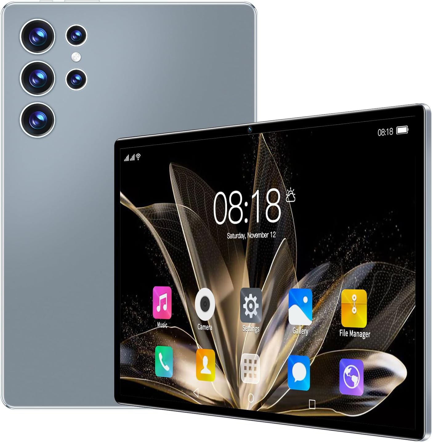 DIVENT S23Tablet, 16GB RAM + 512GB ROM, Tela 11 Polegadas, Câmera ...