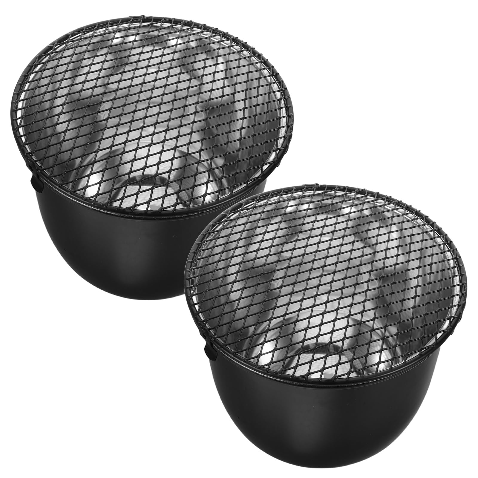 Levemolo Protezione Antiscottatura per Lampada Riscaldante Rettili e Pollame, Paralume Rete Resistente per Terrari e Pollai, Copertura Sicurezza Riflettore Termico, Set 4 Pezzi