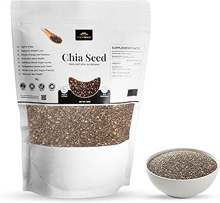 Purely Haven Organic Chia Seeds | Raw Superfood, Rich in Fiber, Plant-Ba...