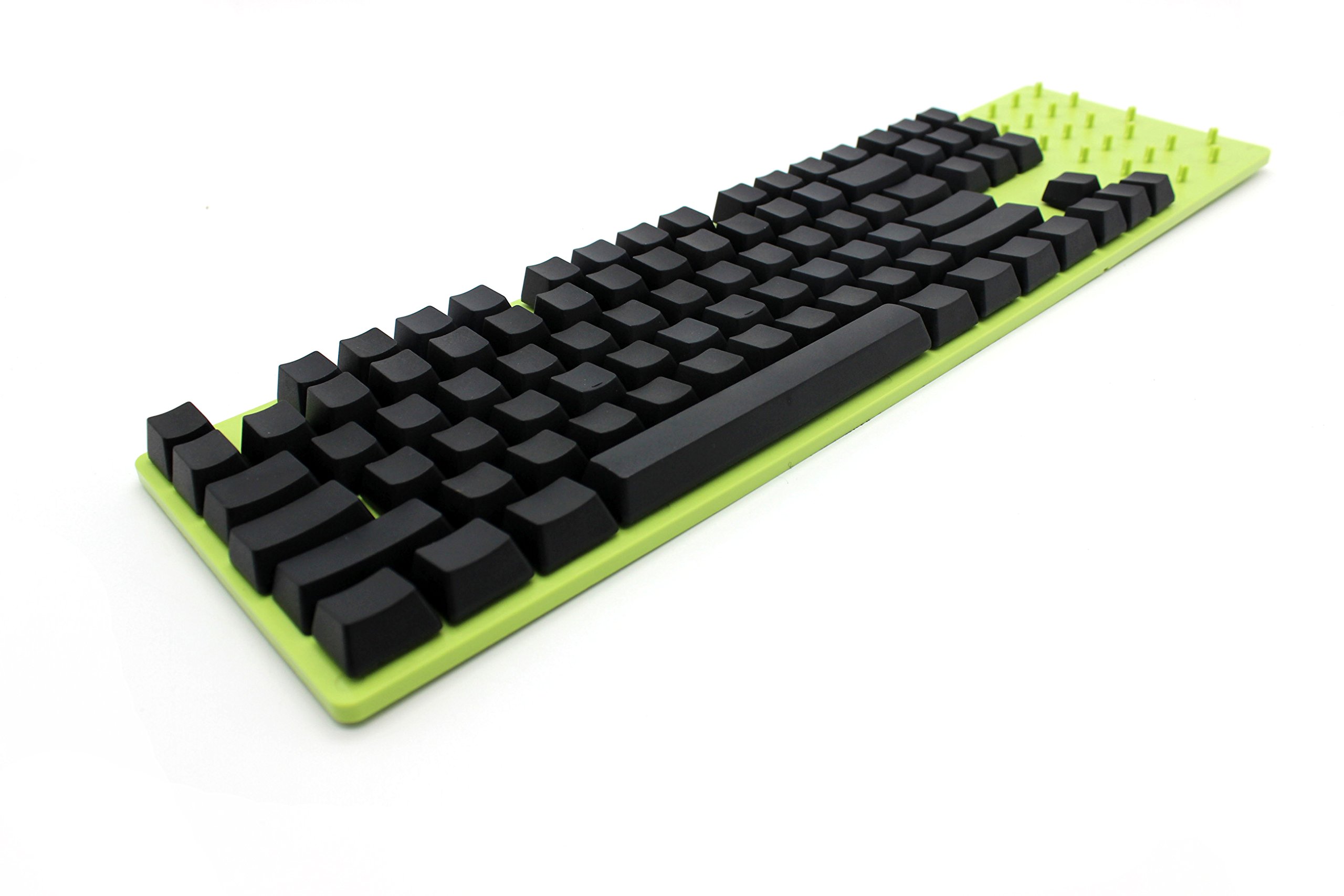 Amazon | ブラックブランク厚手PBTOEMプロファイル87 ANSIキーキャップ