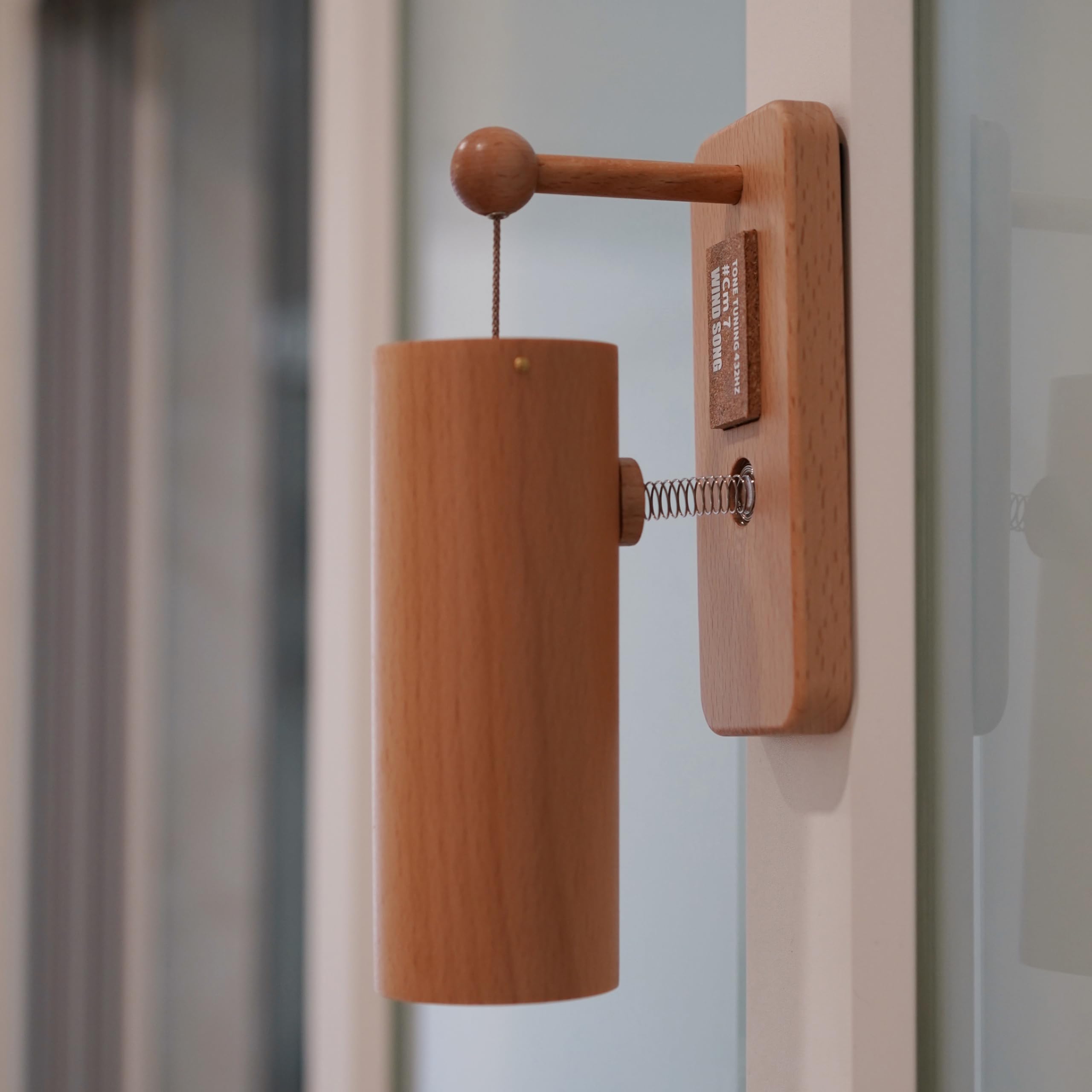 Amazon.com: 432Hz Tuned Chord Doorbell, Wooden ASMR Chime