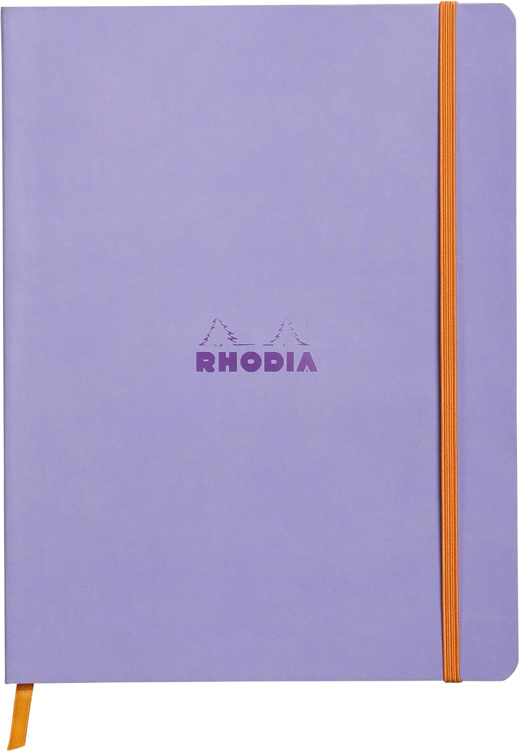 Rhodia Rhodiarama SoftCover Notebook - 80 Dots Sheets - 9 3/4 x 7 1/2 - Iris Cover