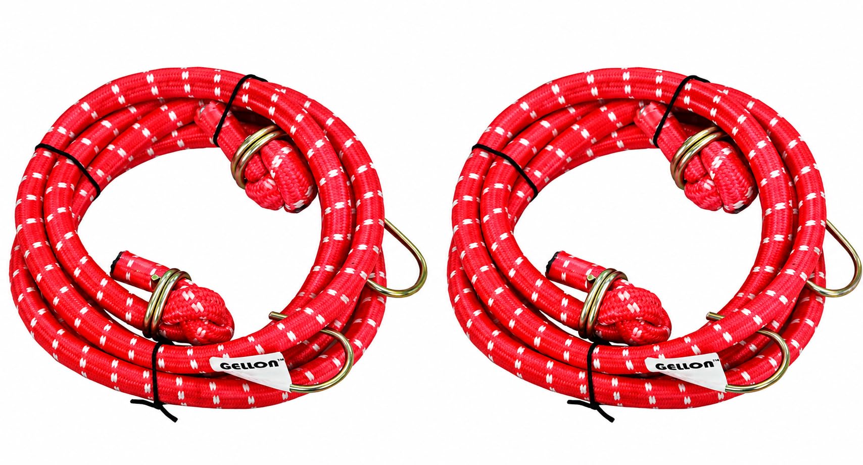 Gellon Bungee Cord, 6 Feet Stretchable Elastic Rope with Hooks, Extends Up to 9 Feet, Luggage Tying Rope for Bike, Car, Travel & Utility Pack of 1 — Amazon image 21