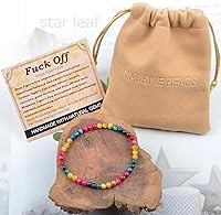 Vista 367 de MASSIVE BEADS Pulsera elástica de yoga hecha a mano con piedra natural, cristal curativo, energía, regalos para adultos unisex de 0.157 in, 0.236