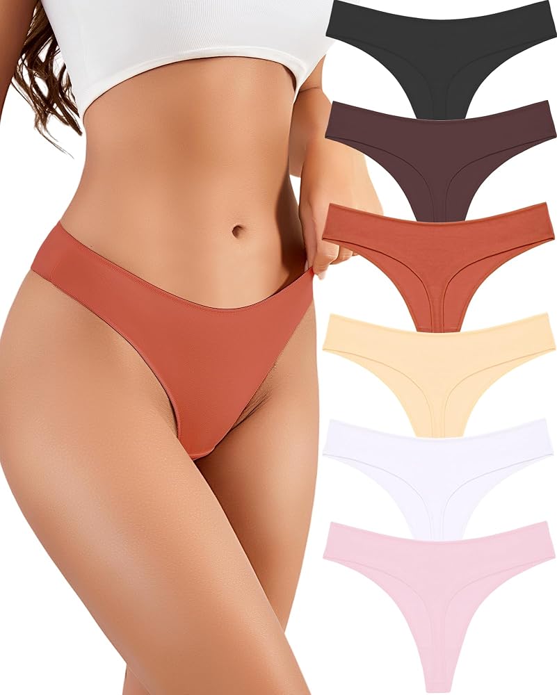 ALL OF SHE Cotton Thongs for Women $6.5(Reg. $12.99)