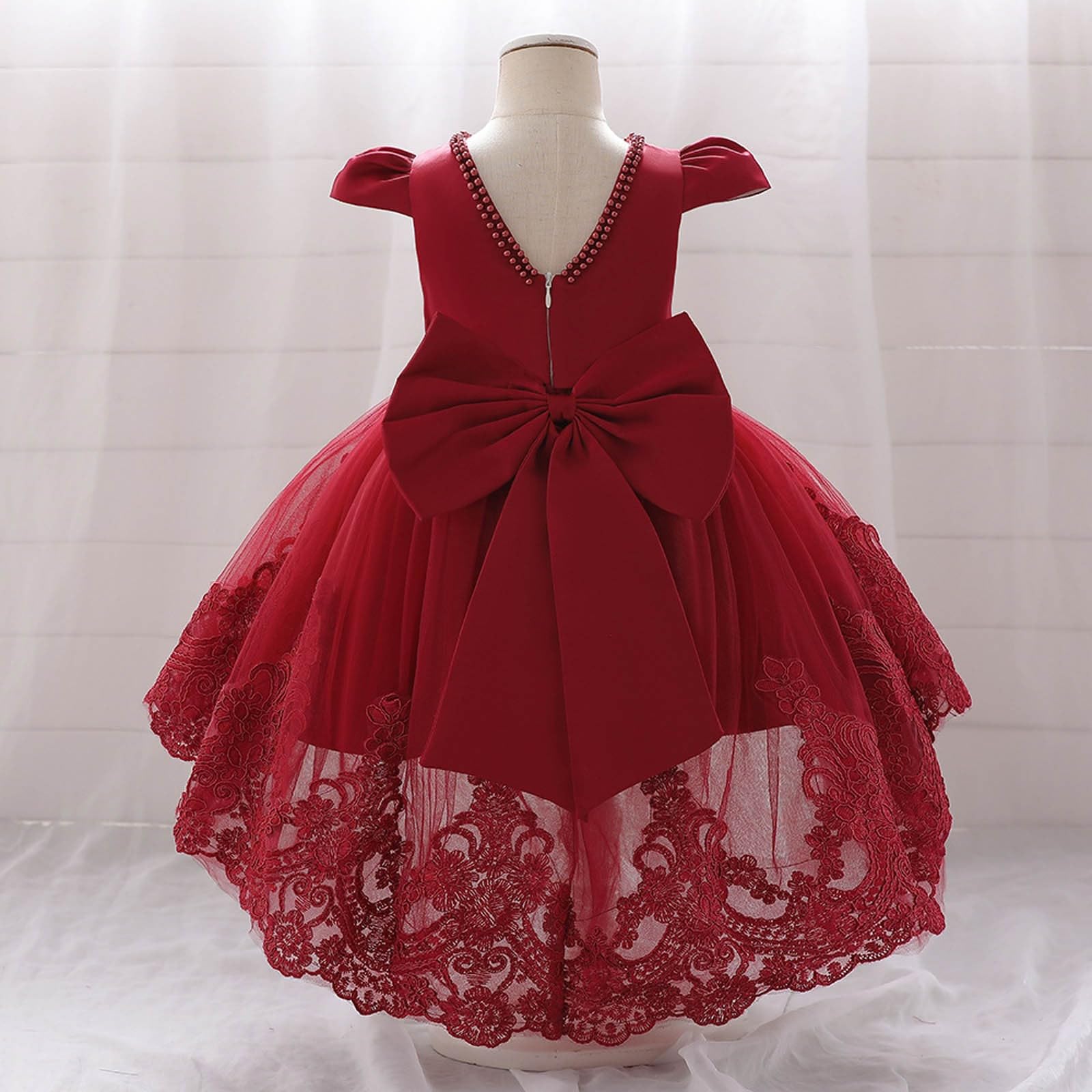 Générique Robe en pour Enfants Robe élégante pour Fille Robe de Princesse