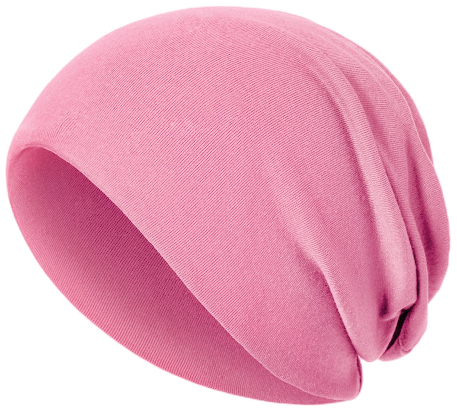 LIMHOO Weiches Stretch-Beanie Uni-Farben Turban Kopfbedeckung Kopfumhüllung bei Chemo-Haarausfall