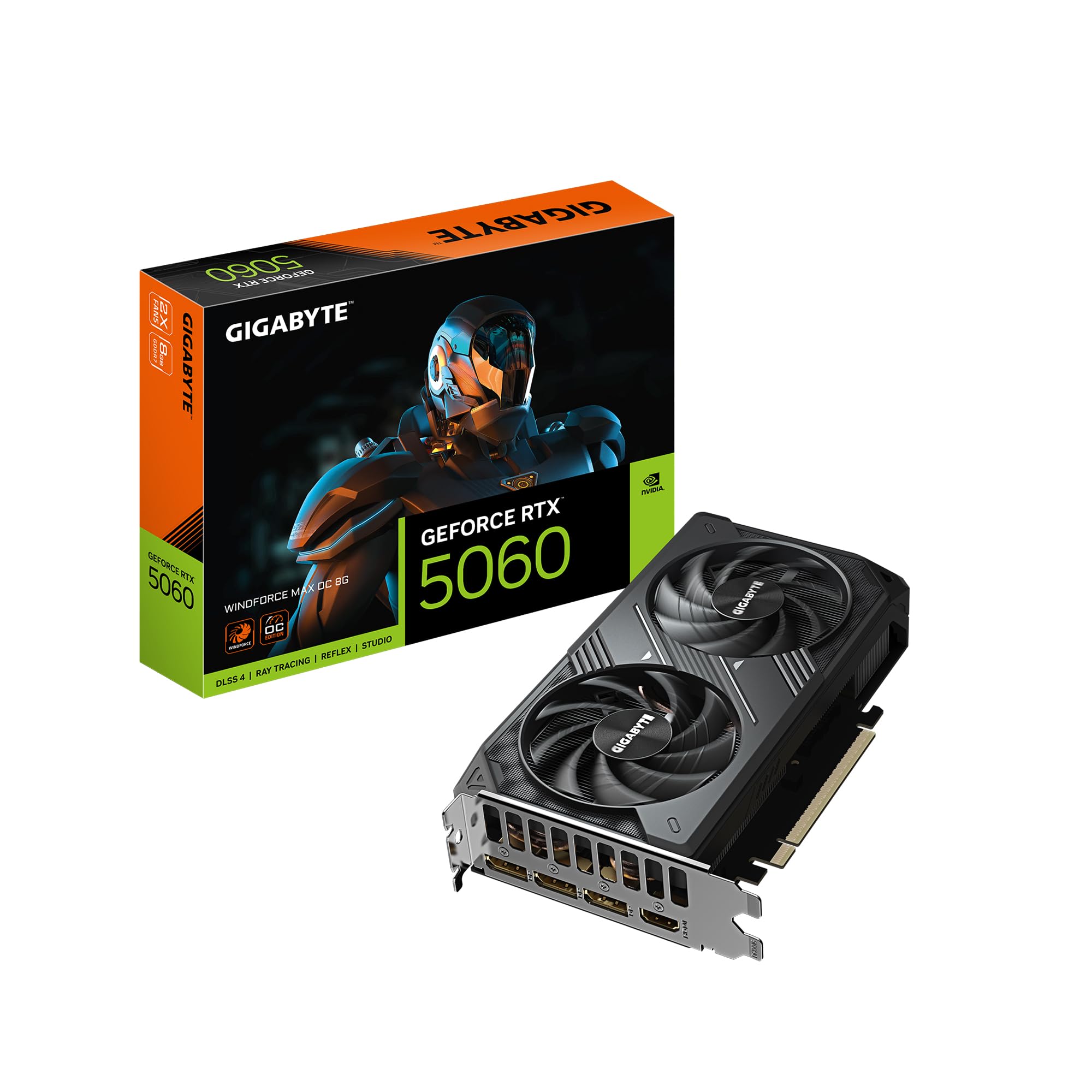 GIGABYTE GeForce RTX 5060 OC 8G 新品未使用 GIGABYTE GeForce RTX 5060 GAMING OC 8G Graphics Card, 8GB