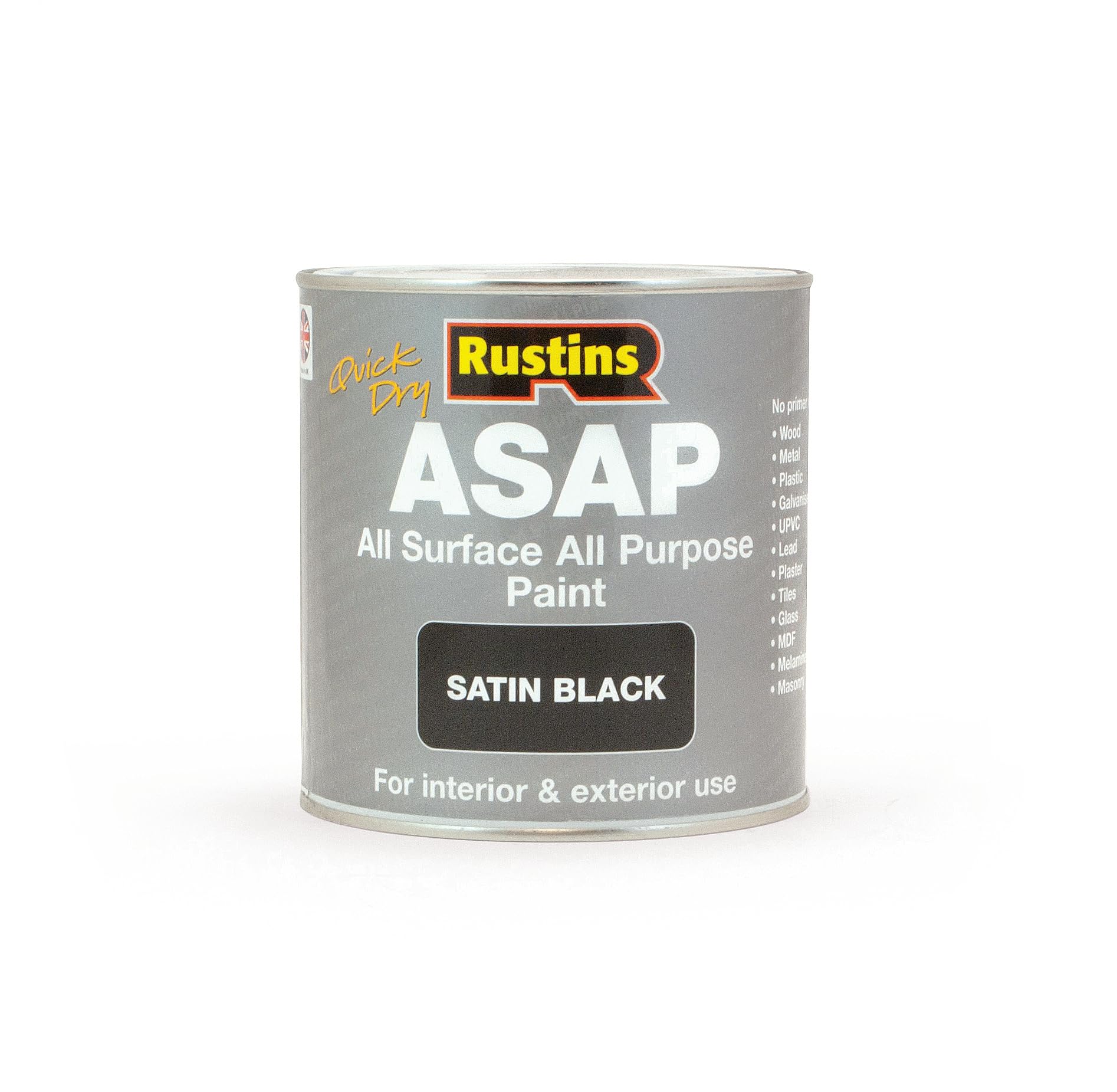 Rustins Black Decorative Paints, 1 L (Pack Of 1)
