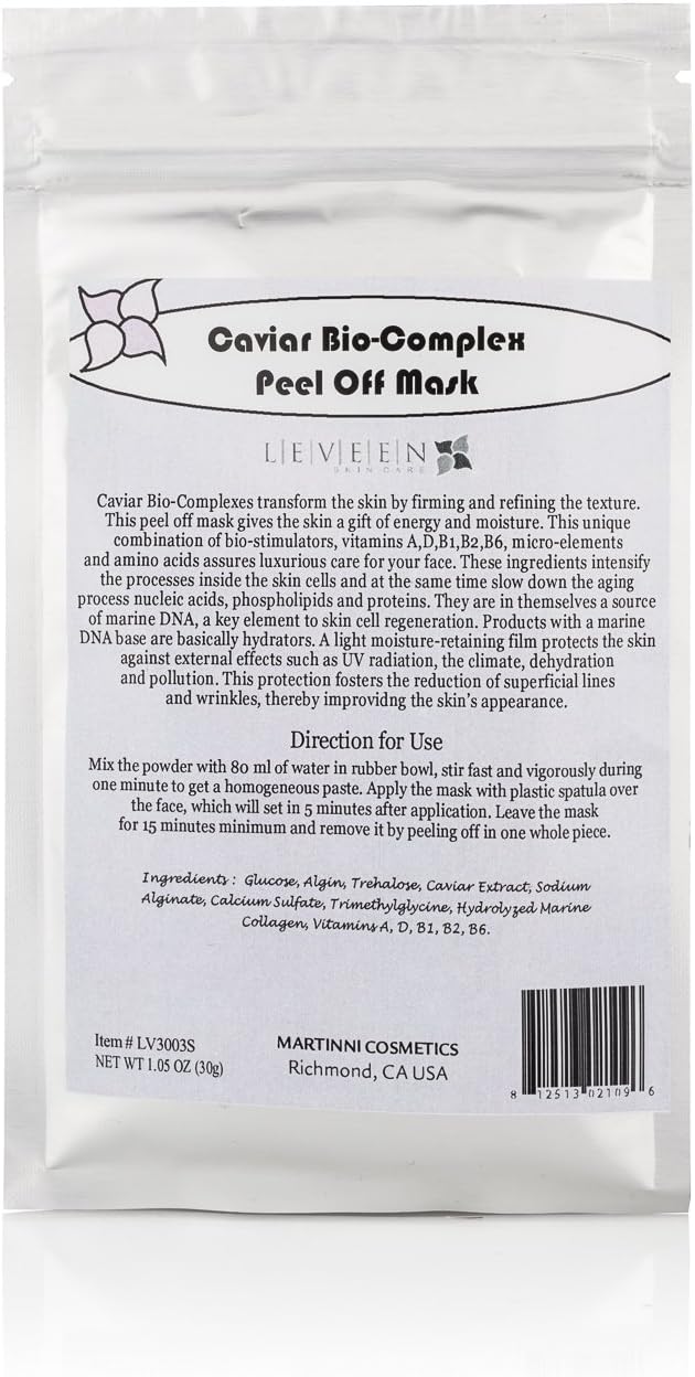 Leveen Caviar Bio-Complex Peel Off Mask, 1.05 oz.