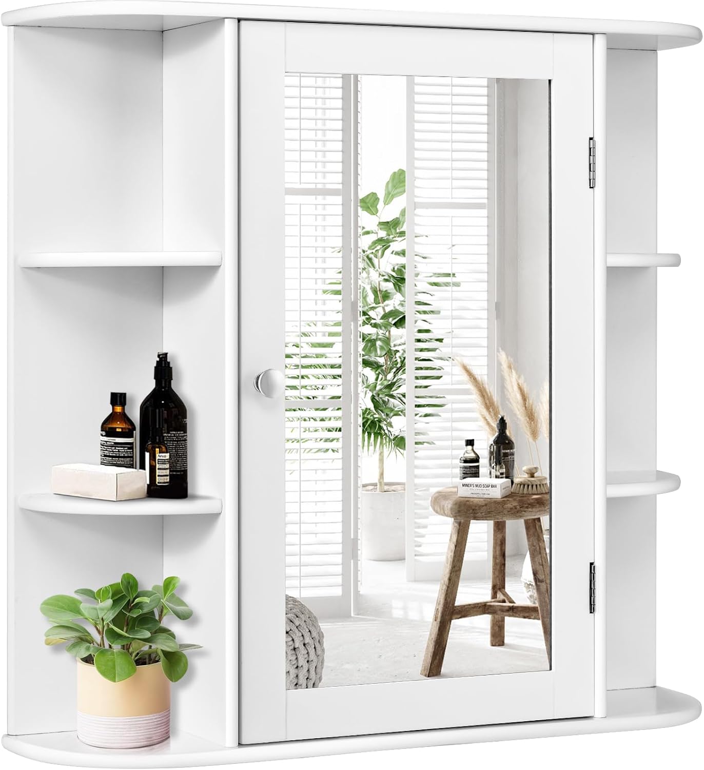 LDAILY Medicine Mirror, Over The Toilet Wall