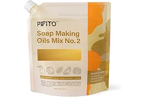 Pifito Soap Making Oils Mix No. 2: Making Soap is More Convenient with Pre-Measured Oils!