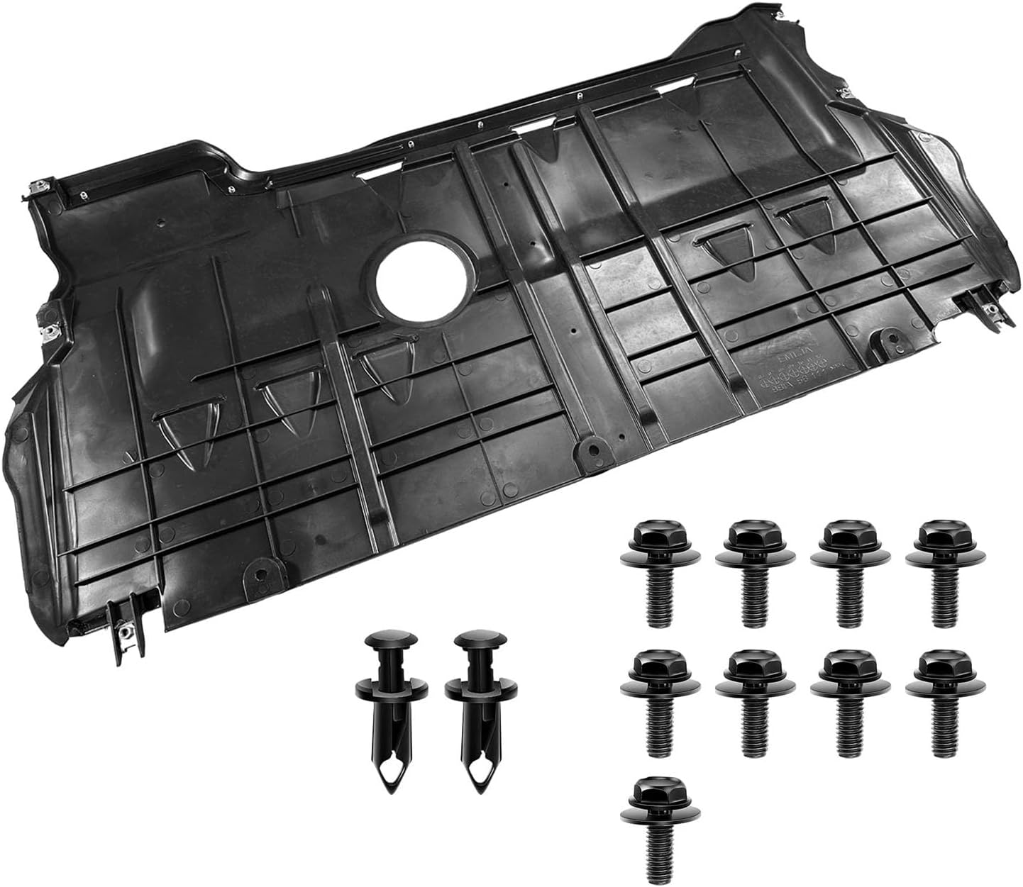 for 2004-2010 Mazda 3 5 Engine Splash Guard Under car Shield and Hardware Kit 924-015 BP4K56111M