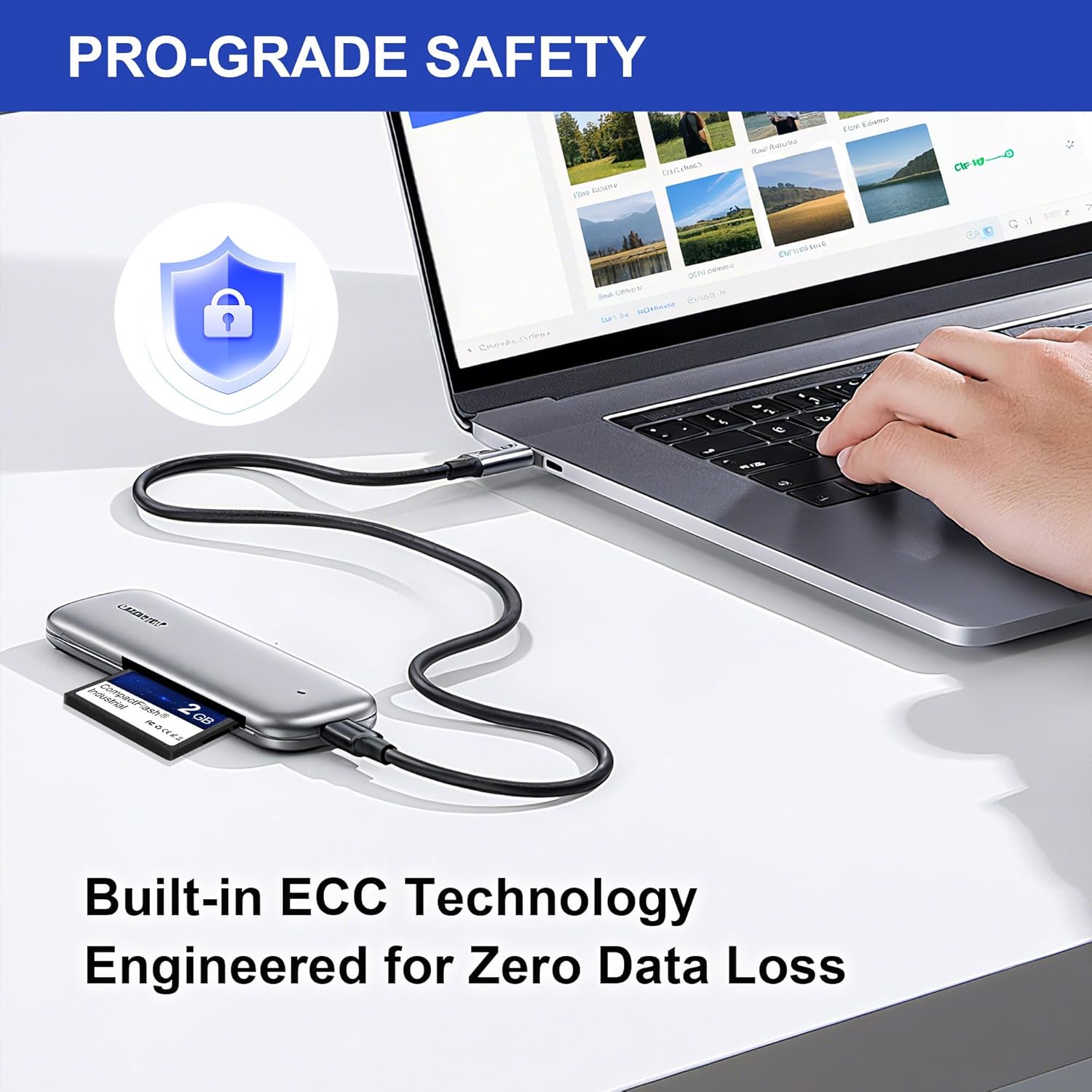 Dogfish Compact Flash Memory Card 2GB Industrial CF Type I Card FAT16 for Industrial Equipment and Vintage Digital Cameras - Image 3