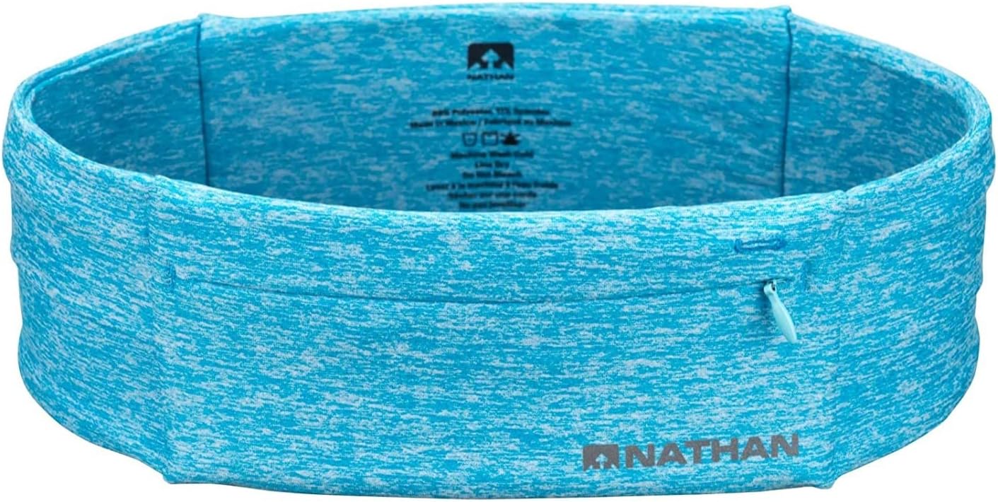 Nathan Zipster Fit Running Belt. Adjustable, Bounce Free