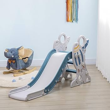 Amazon.com: Qaba Kids Indoor Slide for Toddlers Ages 1.5-3