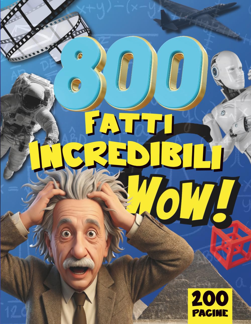 800 FATTI INCREDIBILI WOW: Una raccolta di Curiosità, Stranezze e Cose Assurde da Tutto il Mondo - Tutto a COLORI! - Per Ragazzi e Adulti