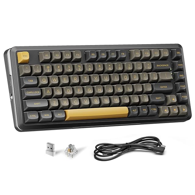 Redragon K738 Wireless Mechanical Keyboard Gasket Mounted RGB Gaming Keyboard 3-Mode 2 4G BT USB Pre-lubed Linear Switches
