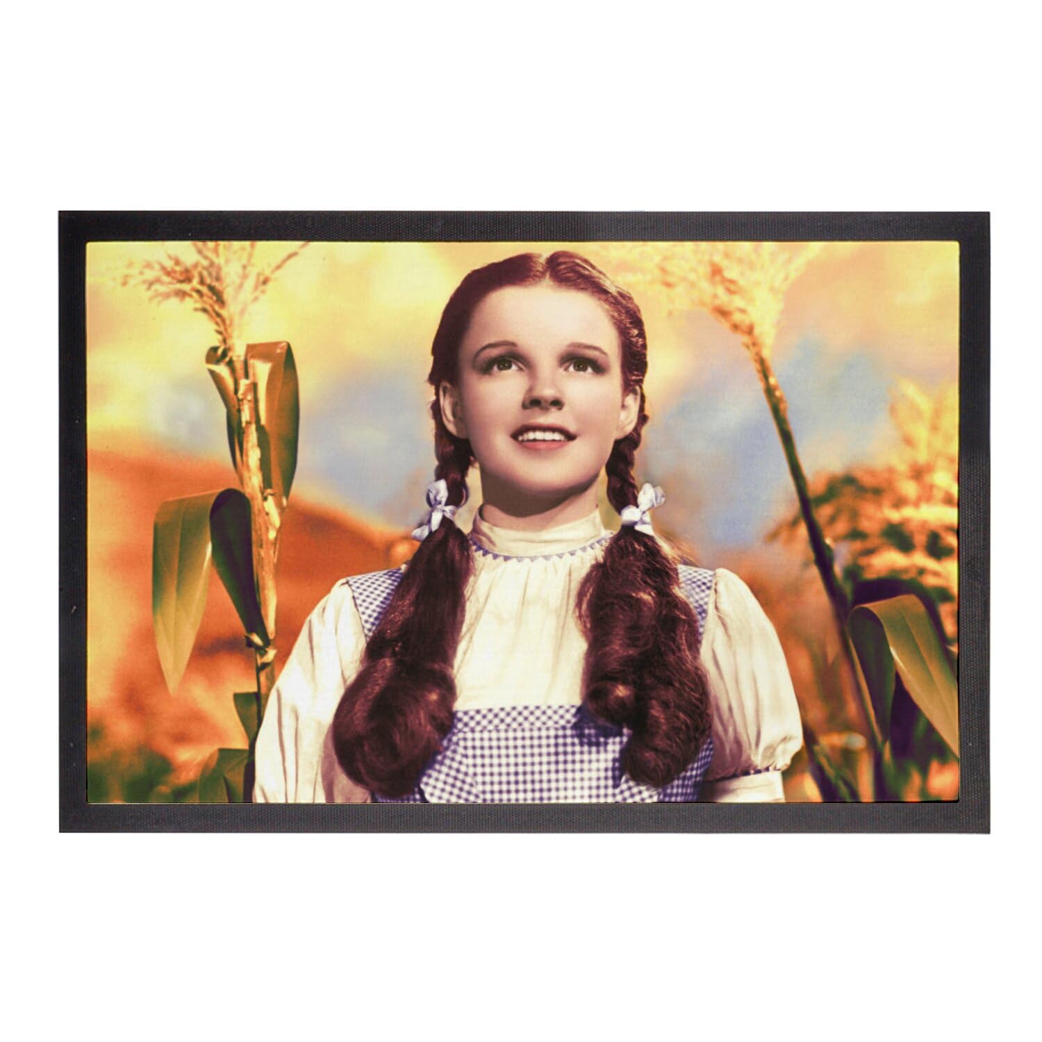 Paillasson Judy Garland photo star vieux cinéma paillasson original 75x50cm