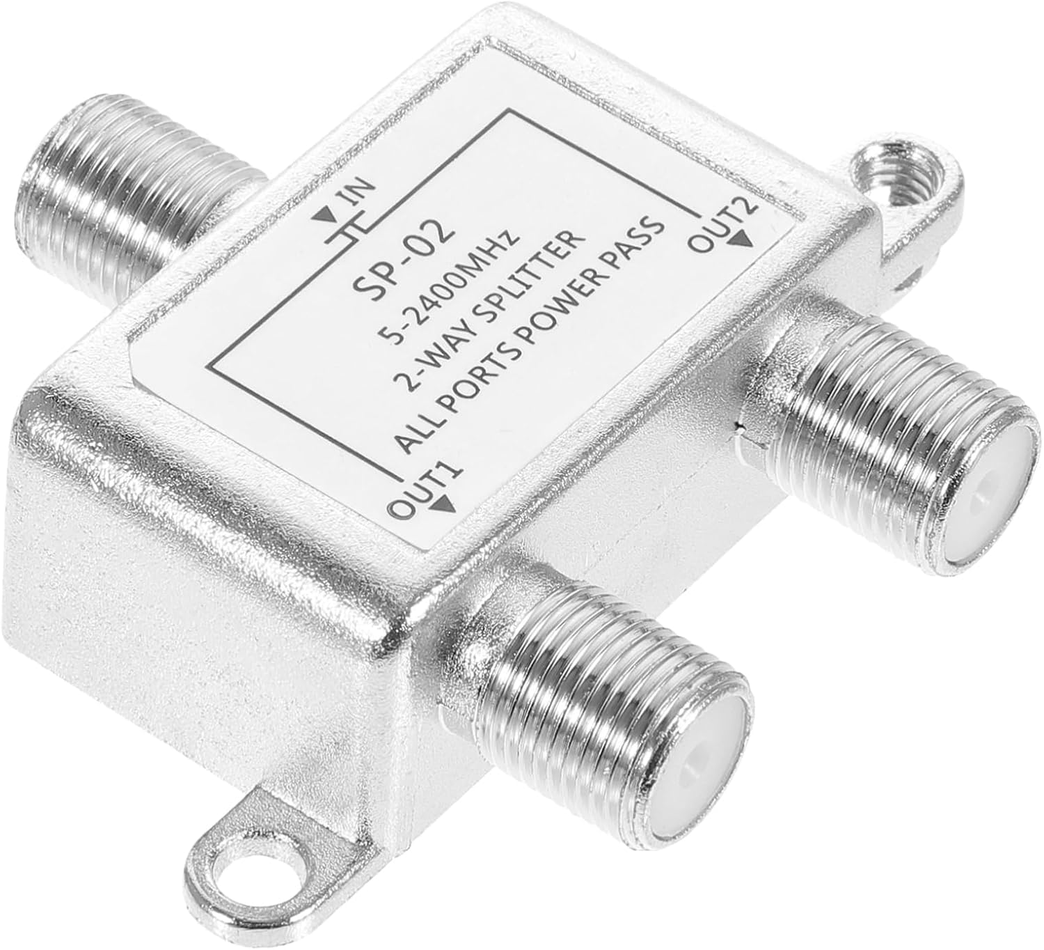 Amazon | 分配器 デジタル同軸ケーブルスプリッター 5-2400MHz 衛星