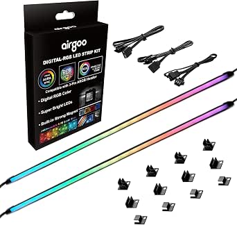 airgoo Addressable RGB PC LED Strip ARGB 5V 3-Pin