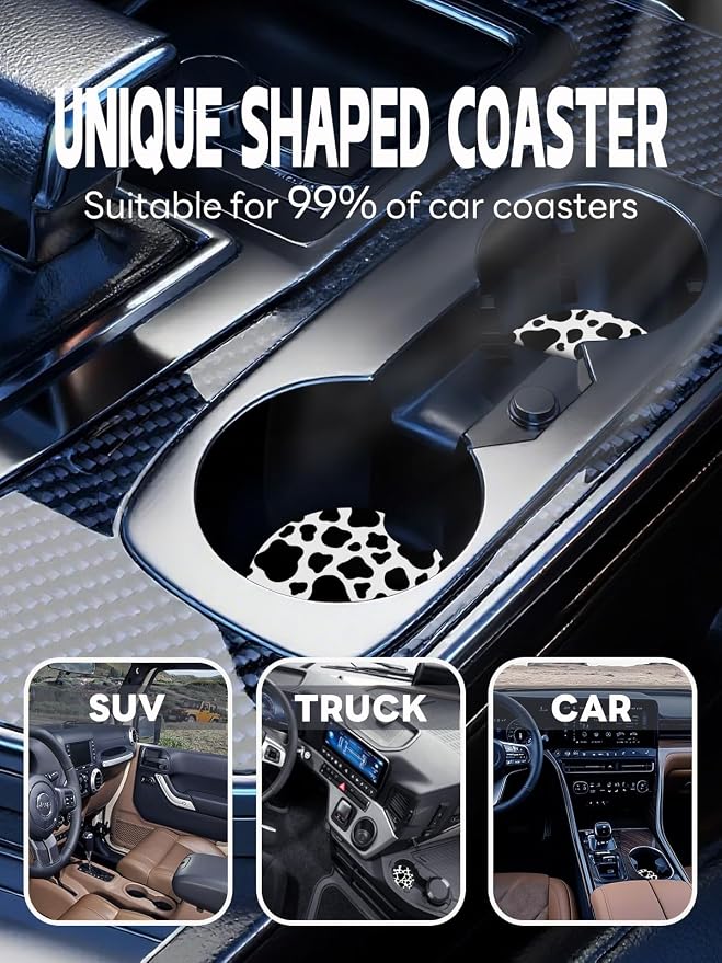 Portavasos para auto de neopreno 2.75 in, pack 2 miniatura 6