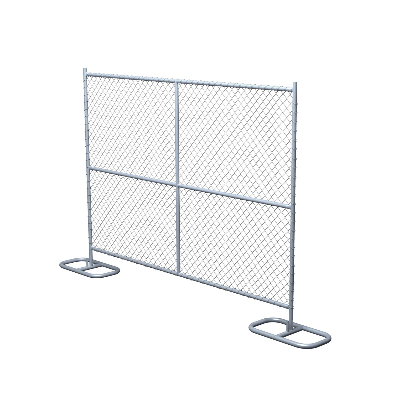 Amazon.com: Sandbaggy 6 ft x 8 ft Temporary Chain Link Fence Panel