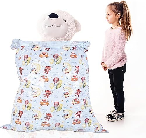 Miniatura 5 de ysmile Bolsa de regalo de plástico extra grande para baby shower, bolsa de regalo Jumbo de 60 pulgadas de gran tamaño para niños, bolsa de regalo