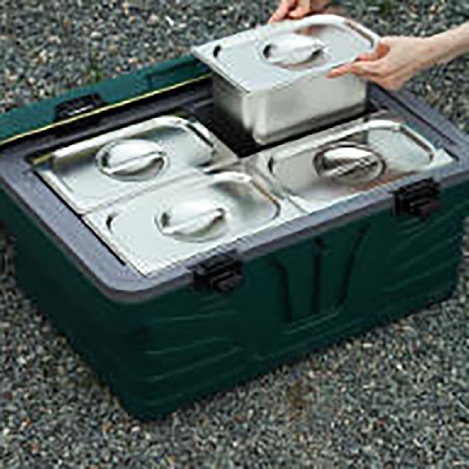 JOSOGO Portable Insulated Cooler Box, Leak Proof Thermal Storage Box for Travel, Camping, Home Use(I)