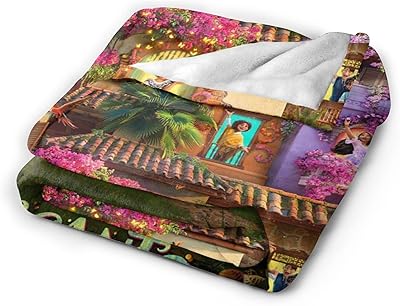 Motif christmas fleece blanket