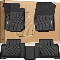 Vista 176 de 3W Alfombrillas de suelo aptas para Benz E-Class 2017-2023 TPE para todo tipo de clima, ajuste personalizado para E300, E320, E400, E350, E63, E550