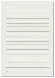 Bloco Pautado com 80 folhas