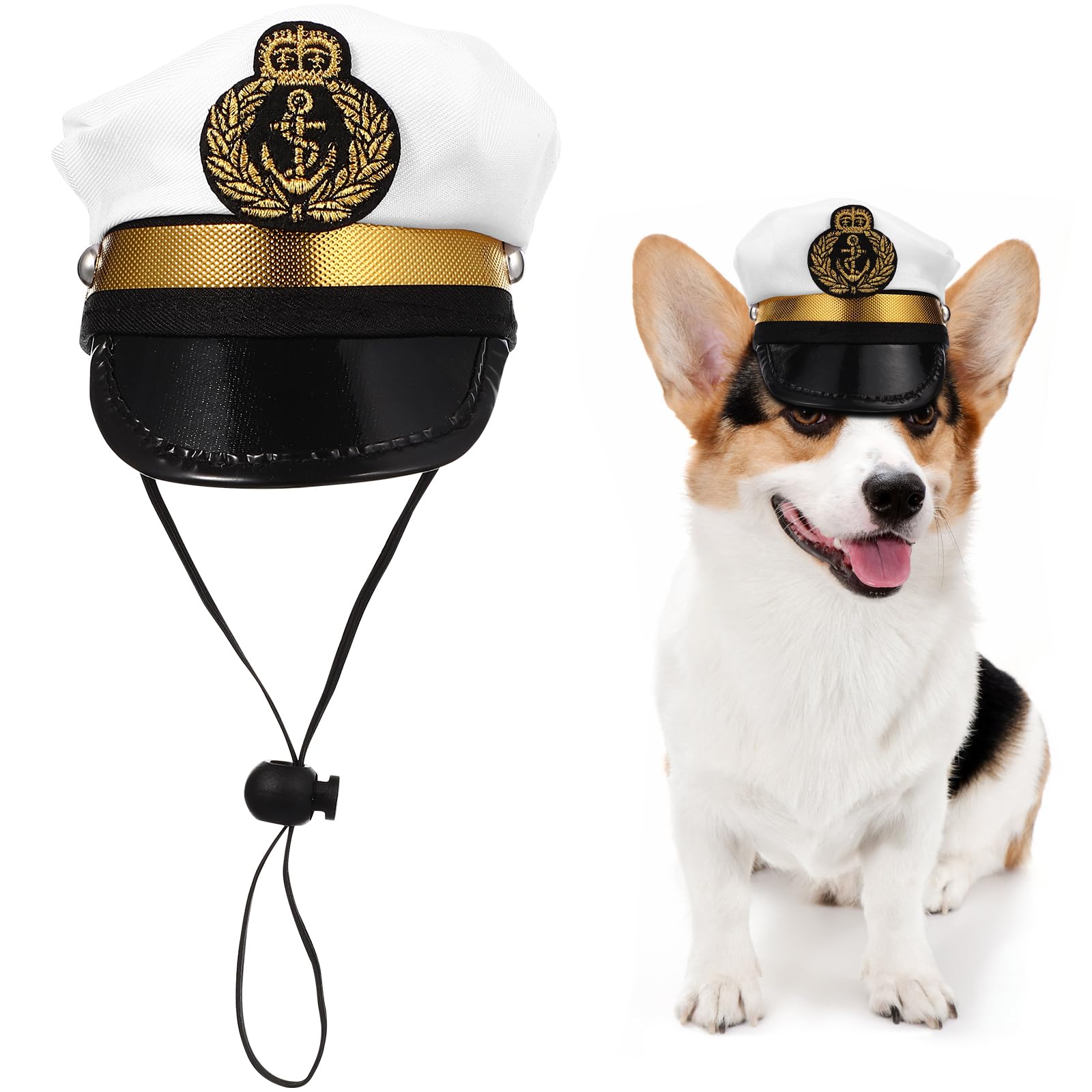 Dog Captain Hat