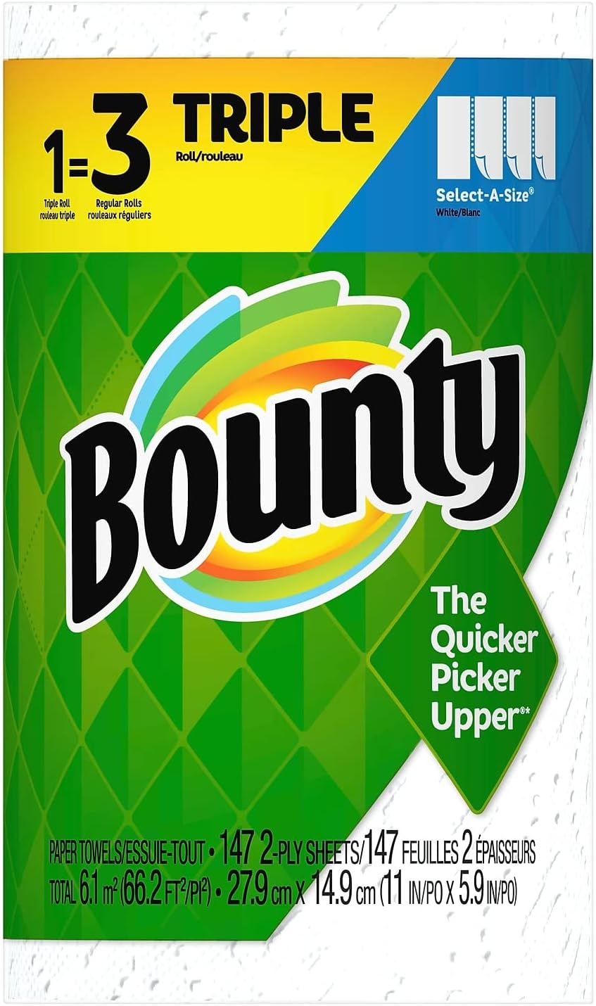 Bounty SelectASize Kitchen Rolls Paper Towel, 2Ply