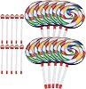 Lovermusic 10PCS Lollipop Shape Drum Hand Drum Musical Sound Tool Musical Instruments Colorful