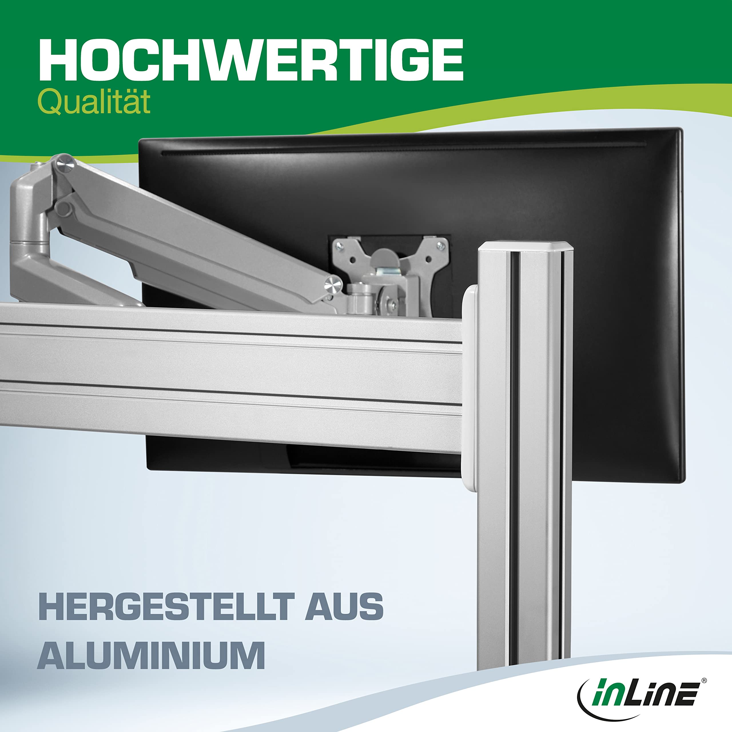 InLine® Półka Slatwall mała, biała