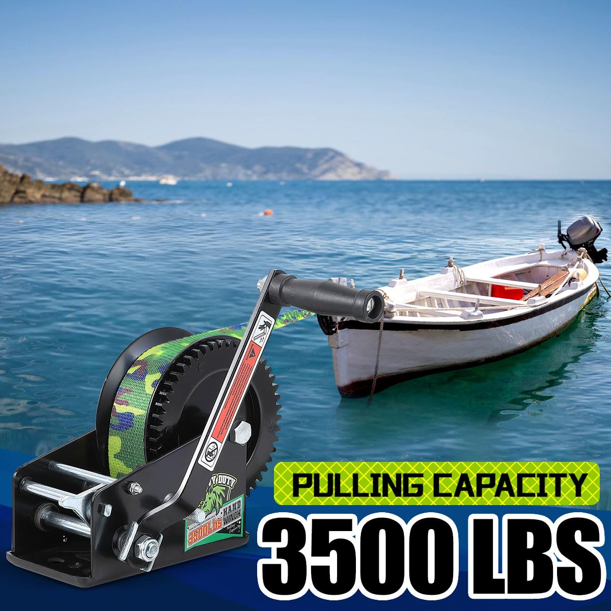 ウインチ3500LBS(1587キロ) ウインチ3500LBS(1587キロ)