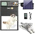 Cat Door, Cat Door Interior Door Radar, Timer & Light Sensor Modes, Solar & USB - product image