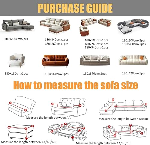 Miniatura 3 de Beydodo Sofa Towel Blanket Cover, Cover Sofas for Living Room 3 Seater Polyester Dots Textured Solid Color Green 82" W x 102" L(210x260cm)