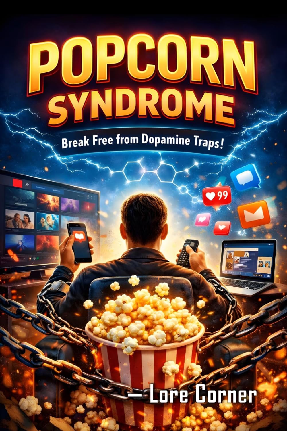 Popcorn Syndrome: How to Rewire Your Brain, Escape Digital Addiction, and Restore Lasting Focus and Emotional Balance | The Neuropsychology of Dopamine
