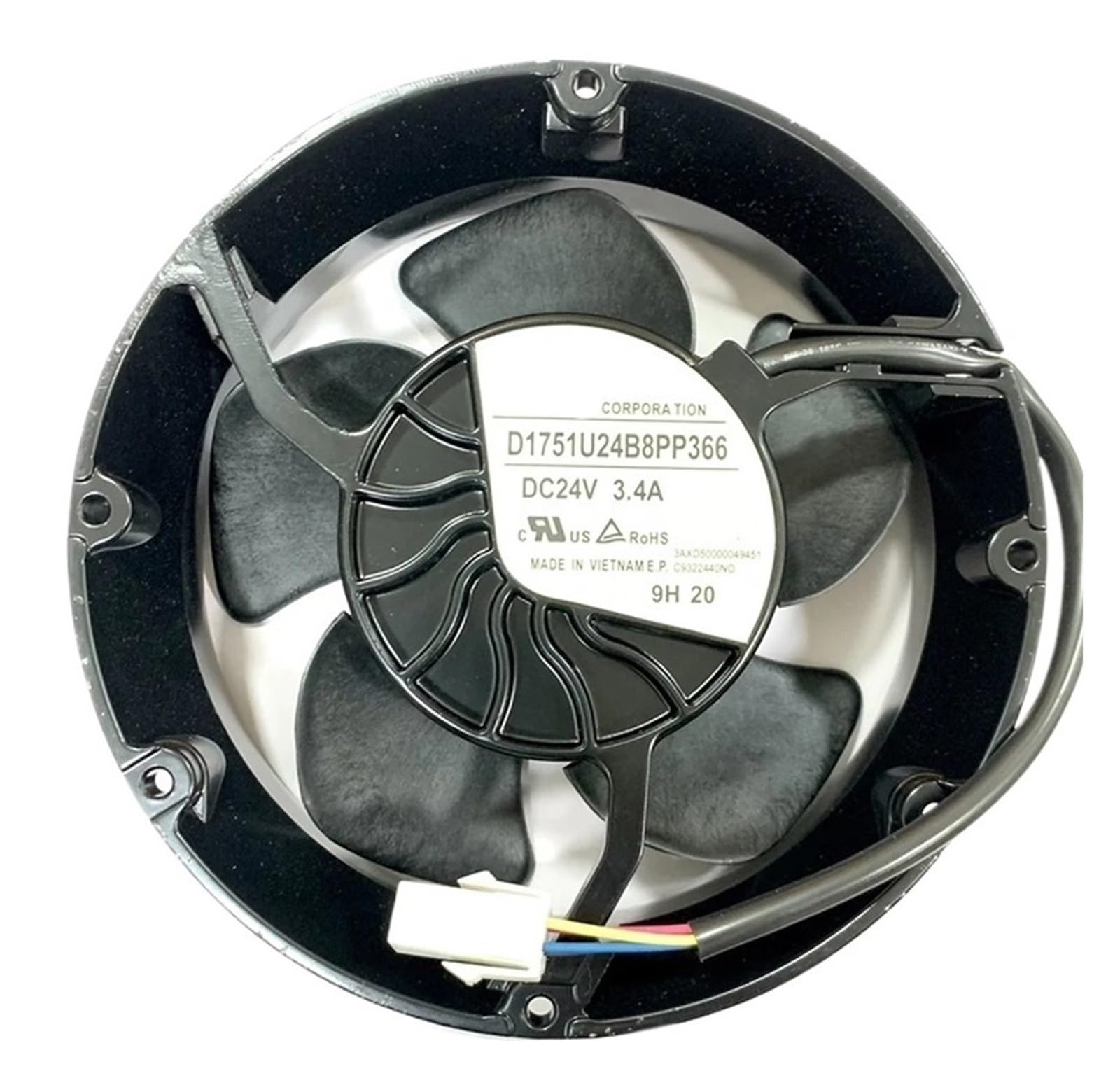 EAHWCXSD D1751U24B8PP366 Cooling Fan