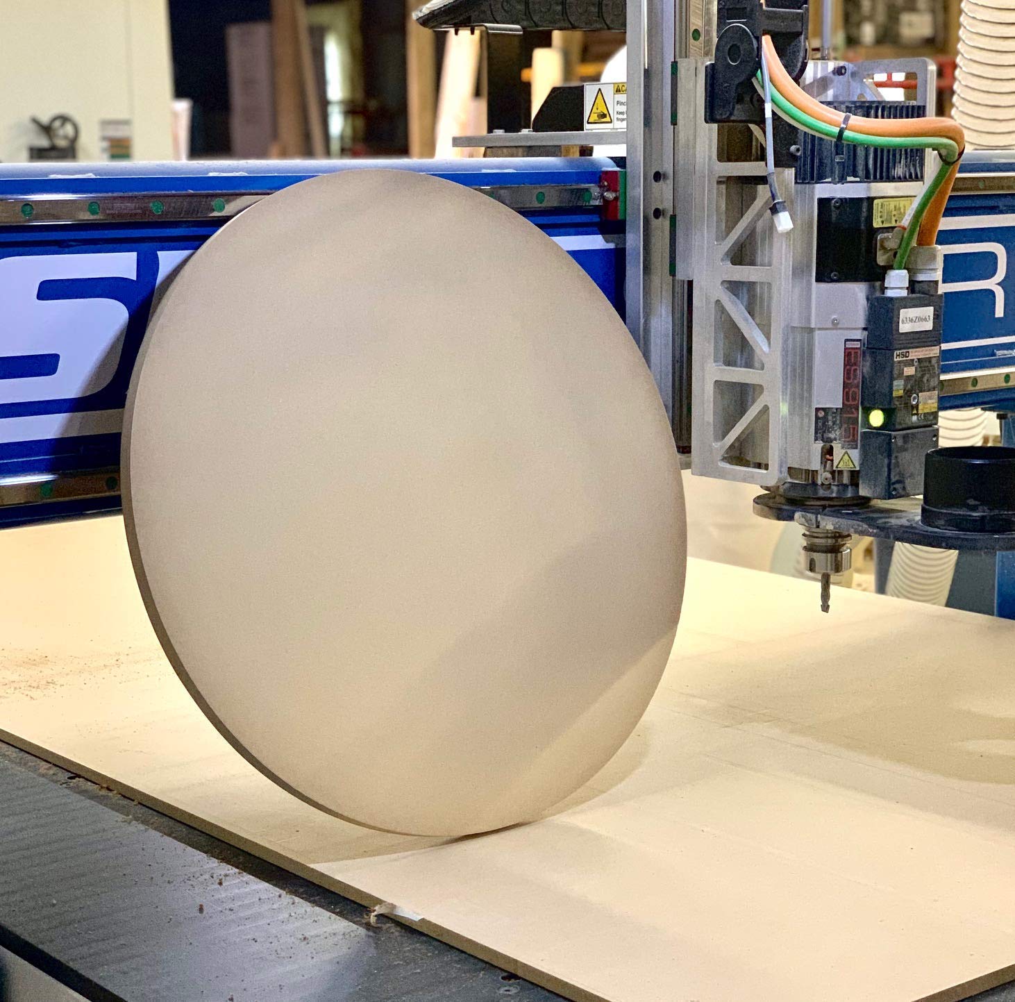 15 Foot Radius Dish or Disc for Guitar Building