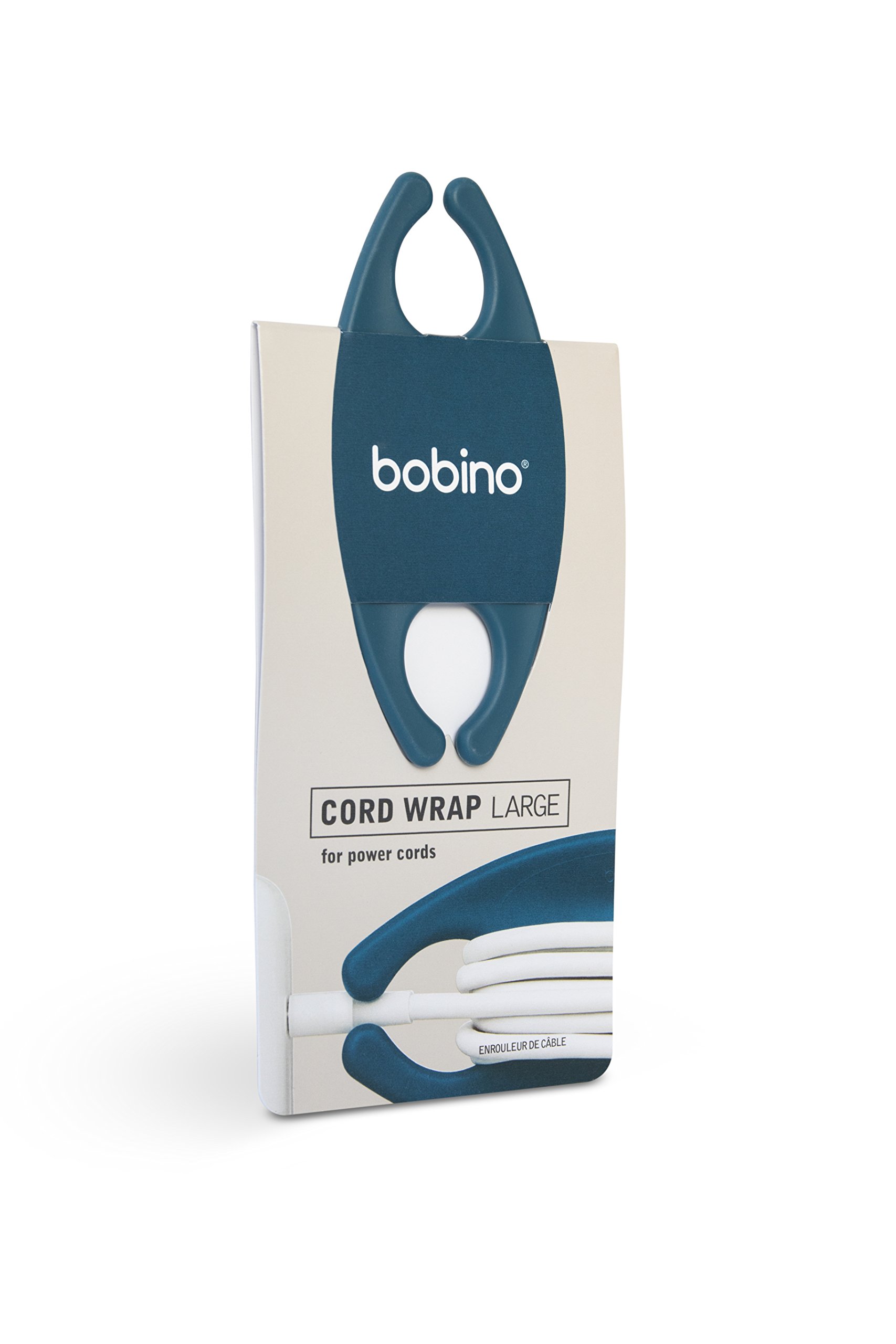 Bobino Cord Wrap - Large - Petrol - Stylish Cable and Wire Management/Organizer