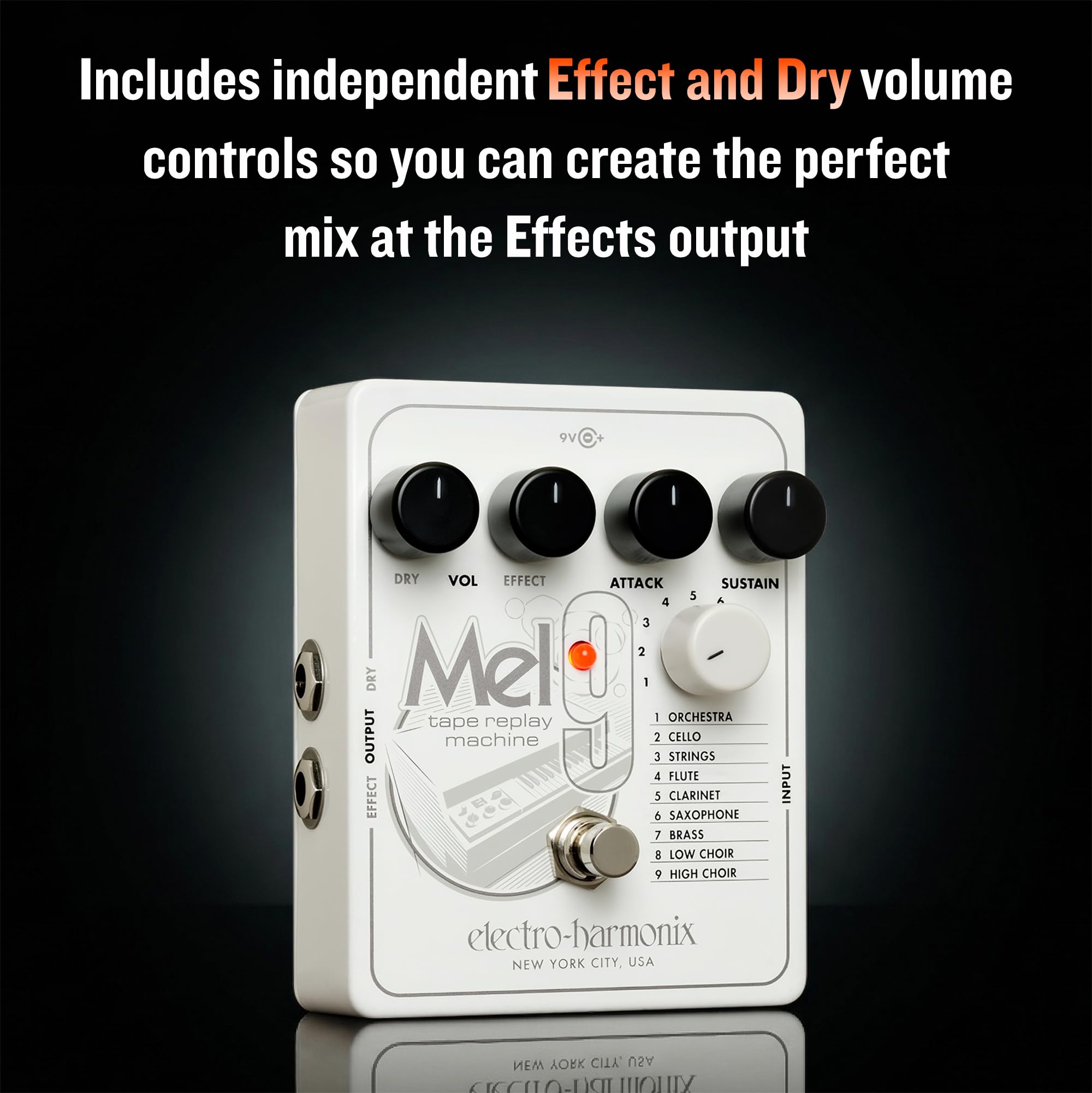 Amazon.com: Electro-Harmonix MEL9 Tape Replay Machine Pedal