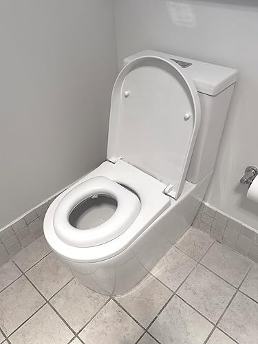 Miniatura 3 de Dreambaby Asiento de orinal suave al tacto, cómodo asiento acolchado, con base alta debajo para un posicionamiento seguro, se adapta a la mayoría de