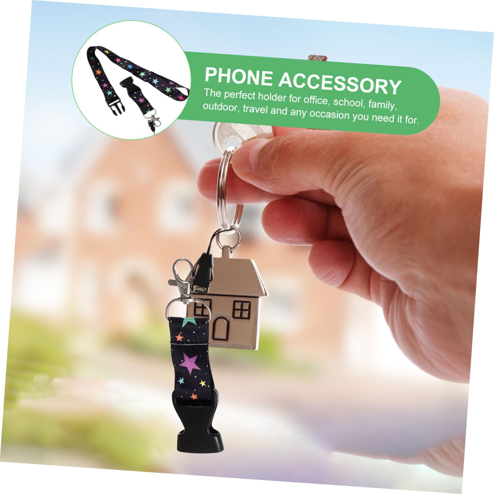 Hemobllo 10pezzi Cinturino Decorativo Per Telefono Tracolla Multi-funzione Cordino Removibile Per Cellulari e Chiavi Accessorio Pratico e Portatile Per Ogni Occasione
