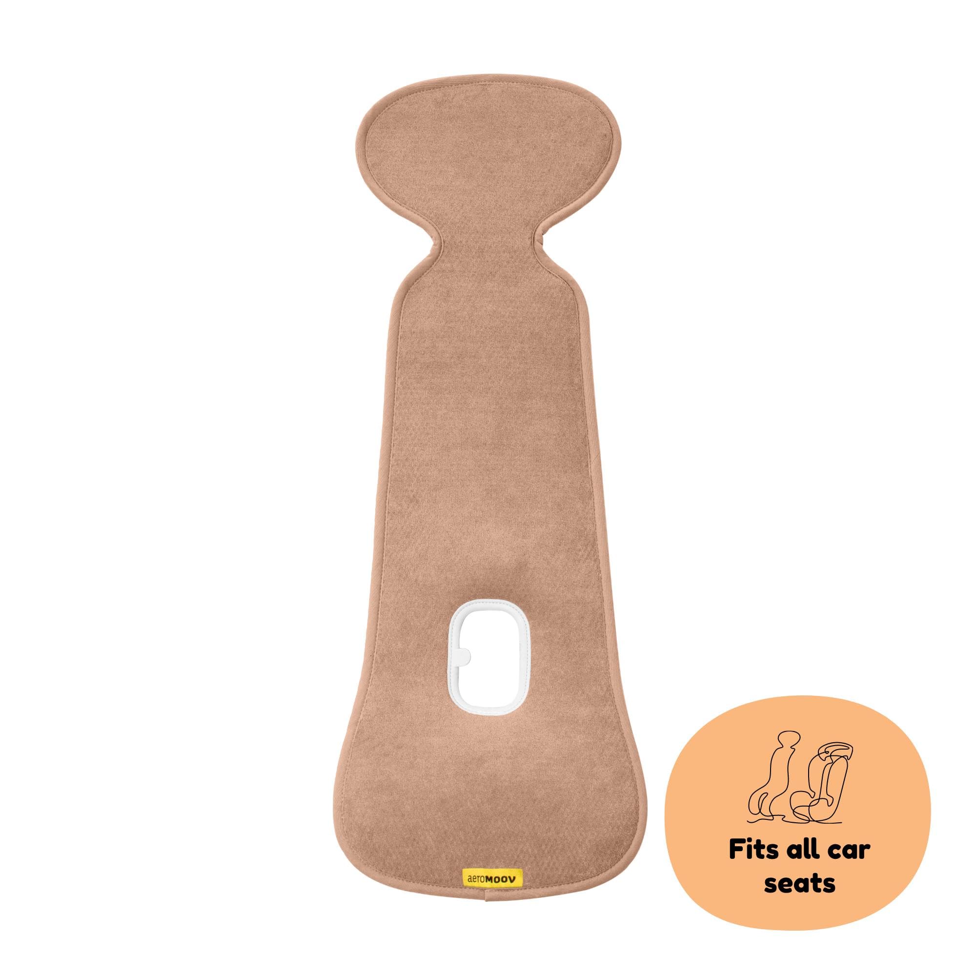 AeroMoov Air Layer, Funda Transpirable para Silla de Coche y Cochecito, Grupo 1, Algodón Orgánico, Tuscany