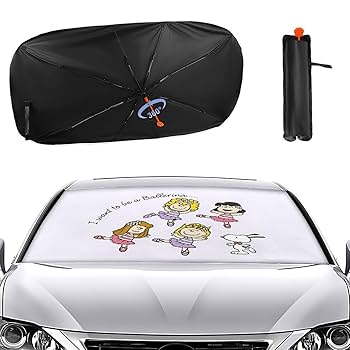 スザンヌ★貴重★告知パネルセット Amazon | スヌーピー サンシェード 車 フロント 折り畳み傘型 車