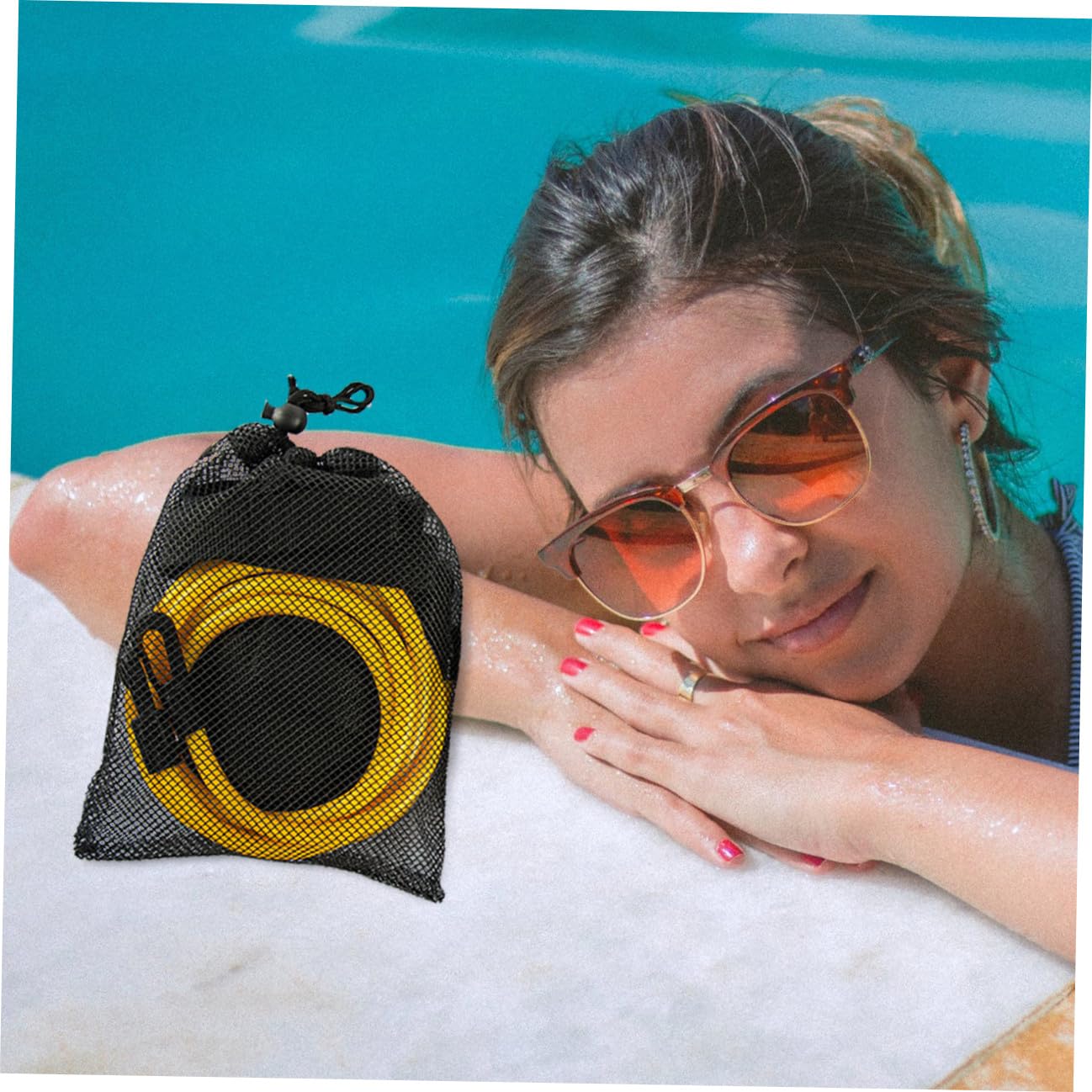 Milisten Bande de résistance de Natation Slip de Bain pour Hommes entraînement Ceinture de Natation Ceinture de nage équipement d'exercice de Natation Ceinture avec de Rangement