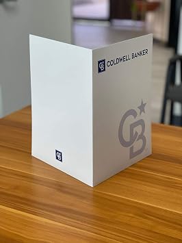 Coldwell Banker Folders, North Star White 25 Pack